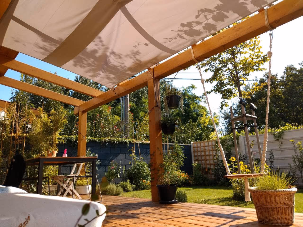 Drevená pergola Kartágo — realizácia 8