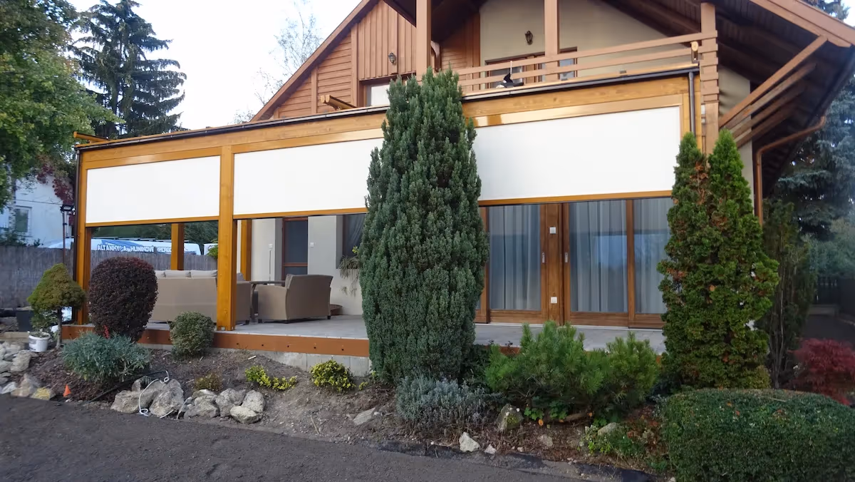 Drevená pergola Miláno — realizácia 21
