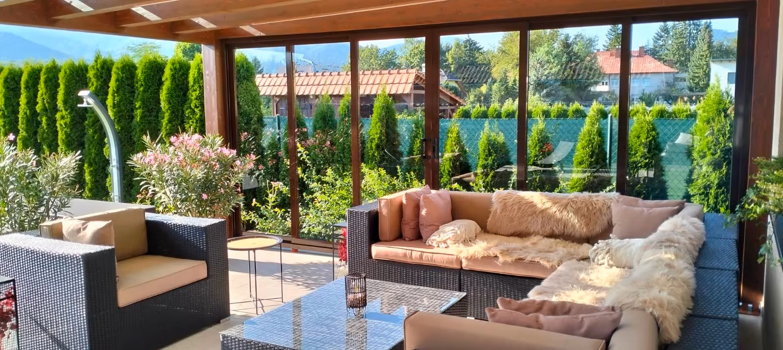 Drevená pergola Miláno — realizácia 23