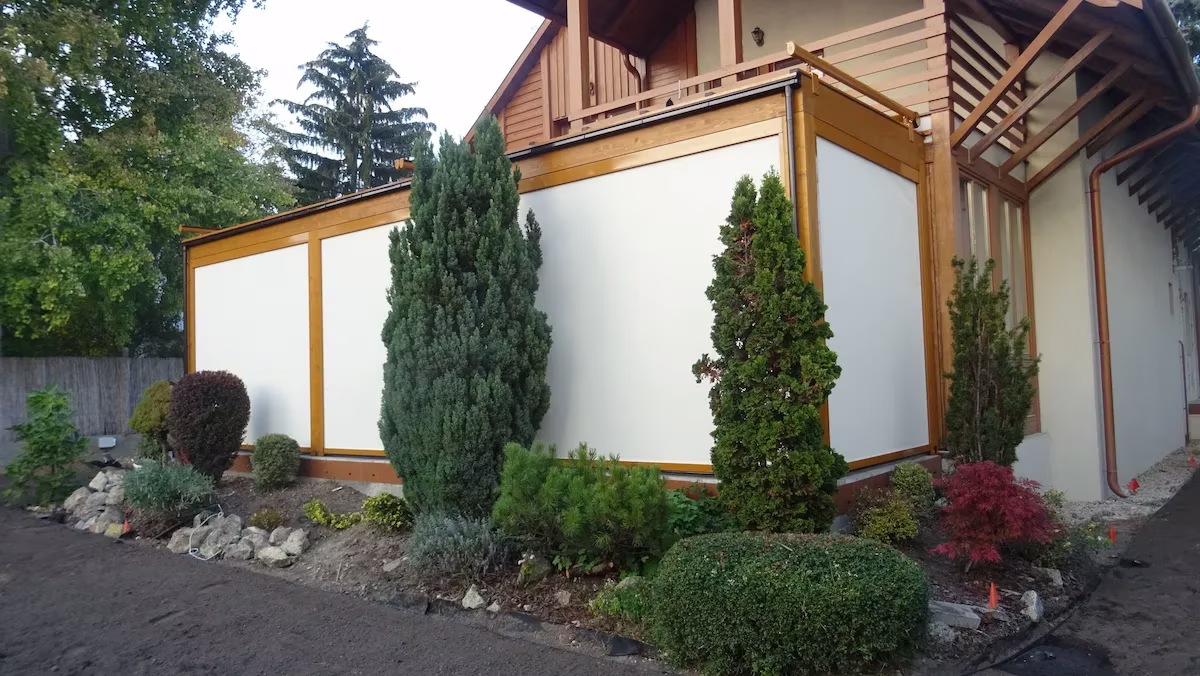 Drevená pergola Miláno — realizácia 31