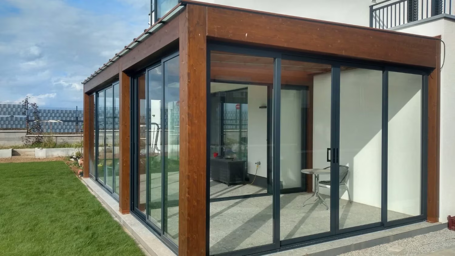 Drevená pergola Miláno — realizácia 33