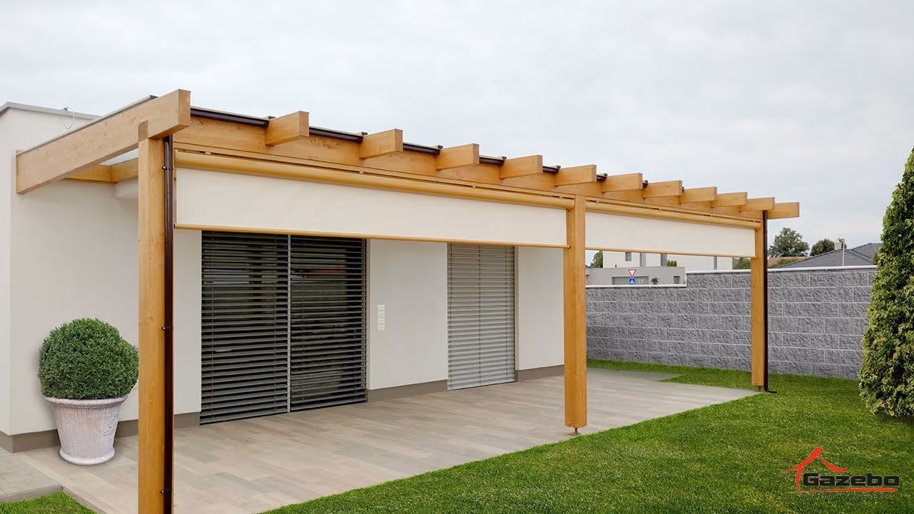 Drevená pergola Fénix — realizácia 12