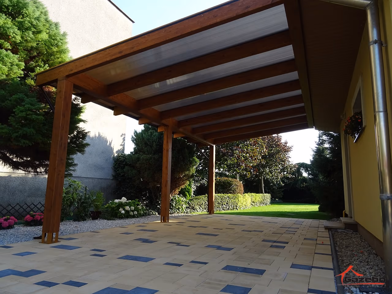 Drevená pergola Fénix — realizácia 14
