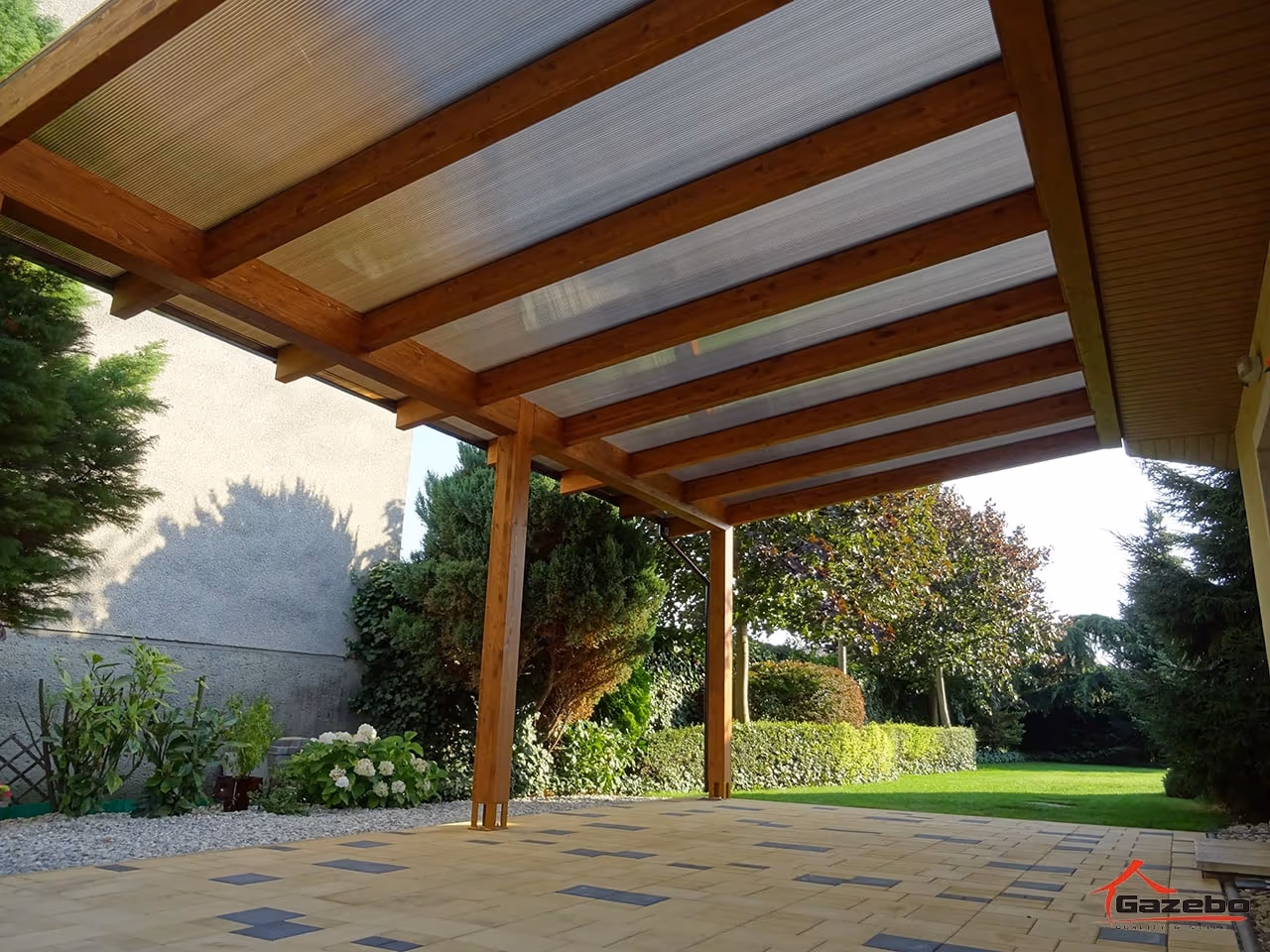 Drevená pergola Fénix — realizácia 15