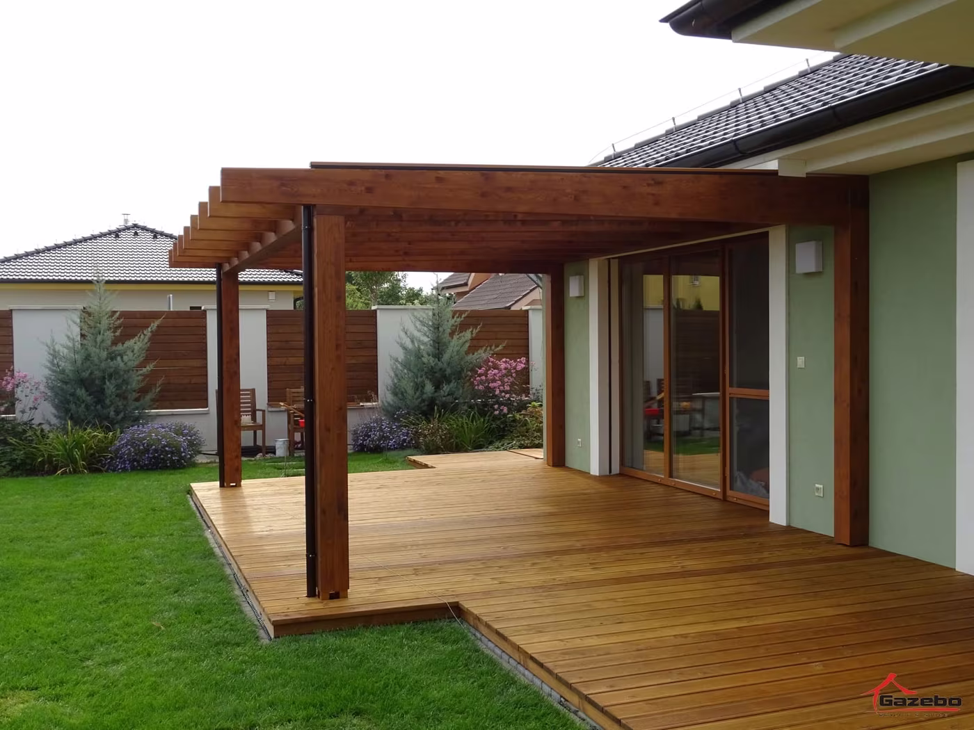 Drevená pergola Fénix — realizácia 21