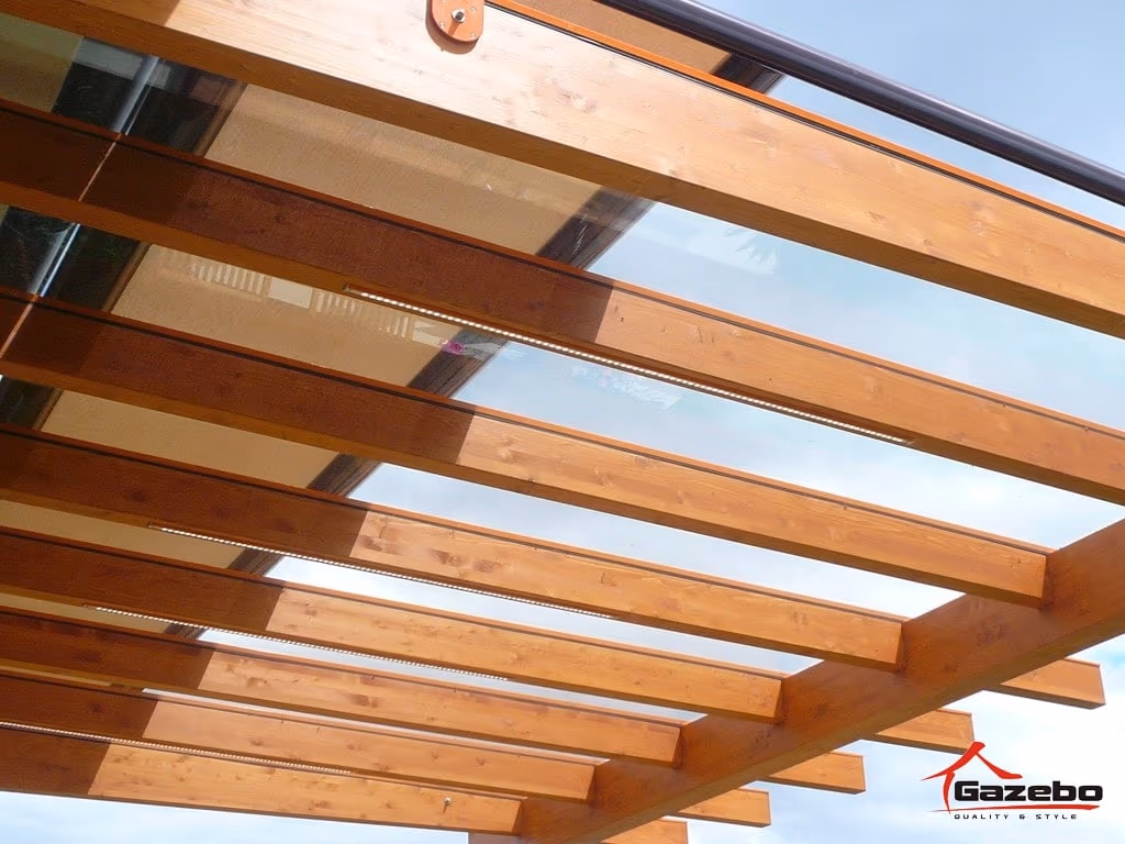 Drevená pergola Fénix — realizácia 6